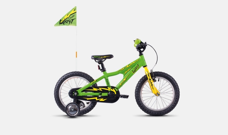 Ghost Powerkid 16 - Green Yellow